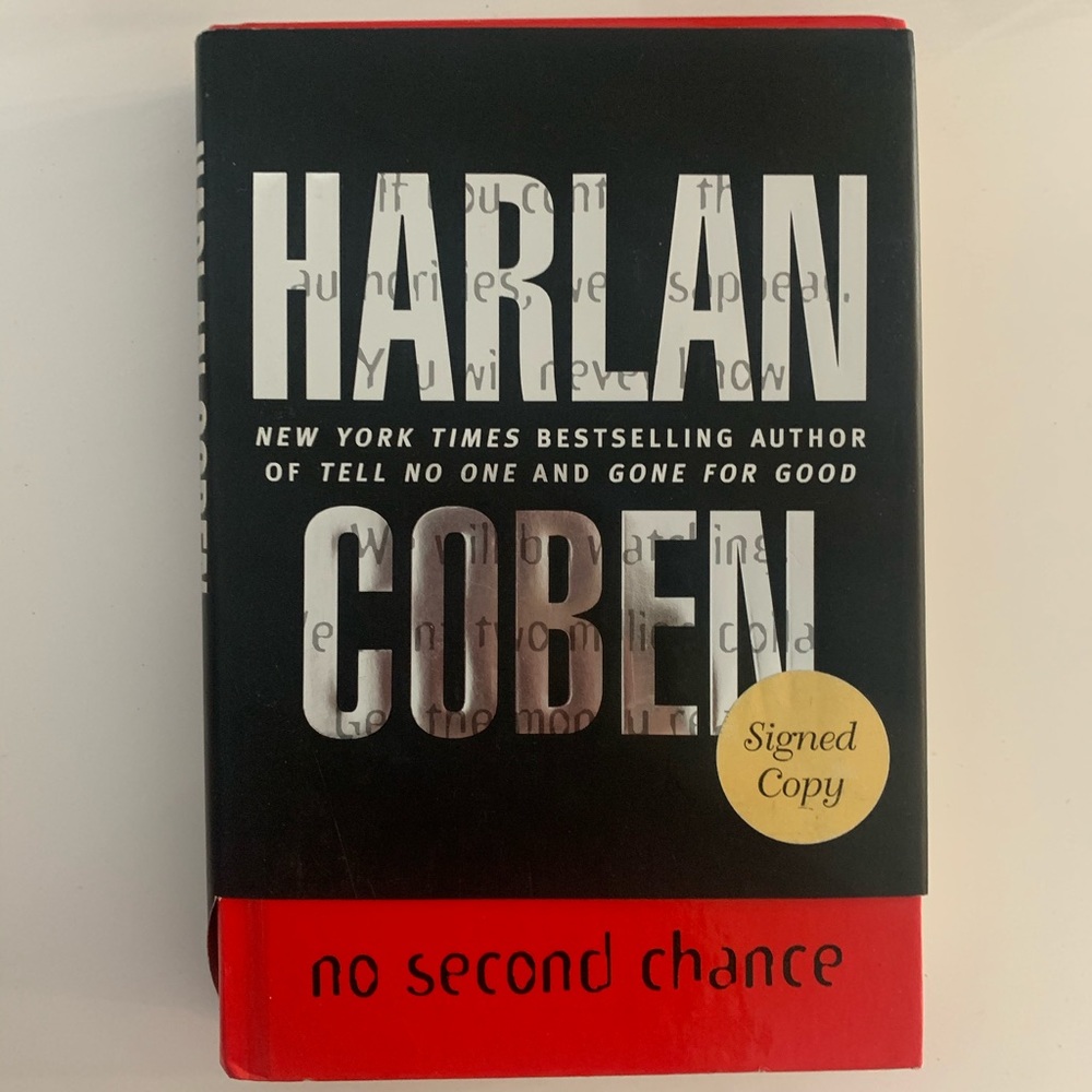 Harlan Coben hard cover book - no second chance